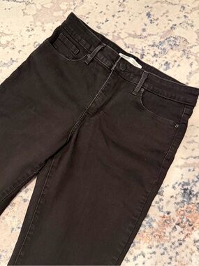 Levi’s Signature Gold Black Straight Jeans W29 L30